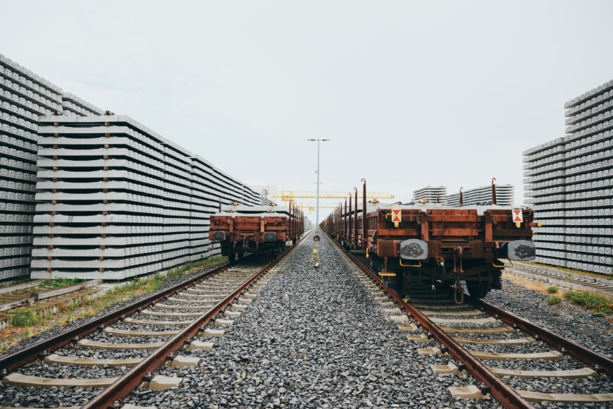 Moll Industries Moll Rail Betonschwellen im Außenbereich Foto &copy;&nbsp;Lara Freiburger